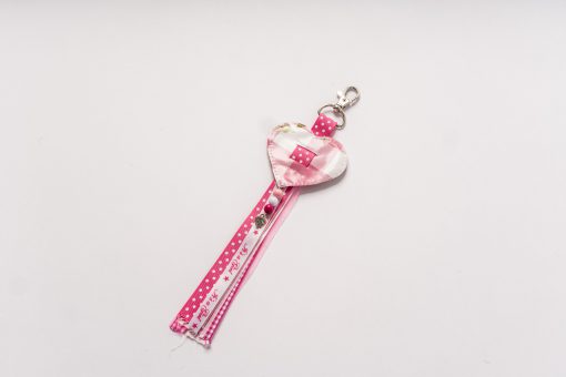 Sleutelhanger roze meisje